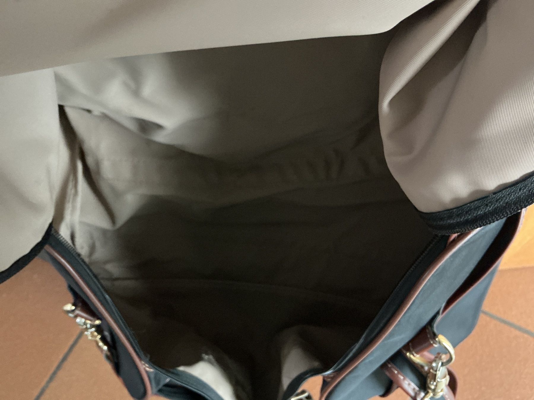 Samsonite Taschen: Samsonite Reisetasche schwarz braun – Gebraucht aus Wettingen von Andres54 4