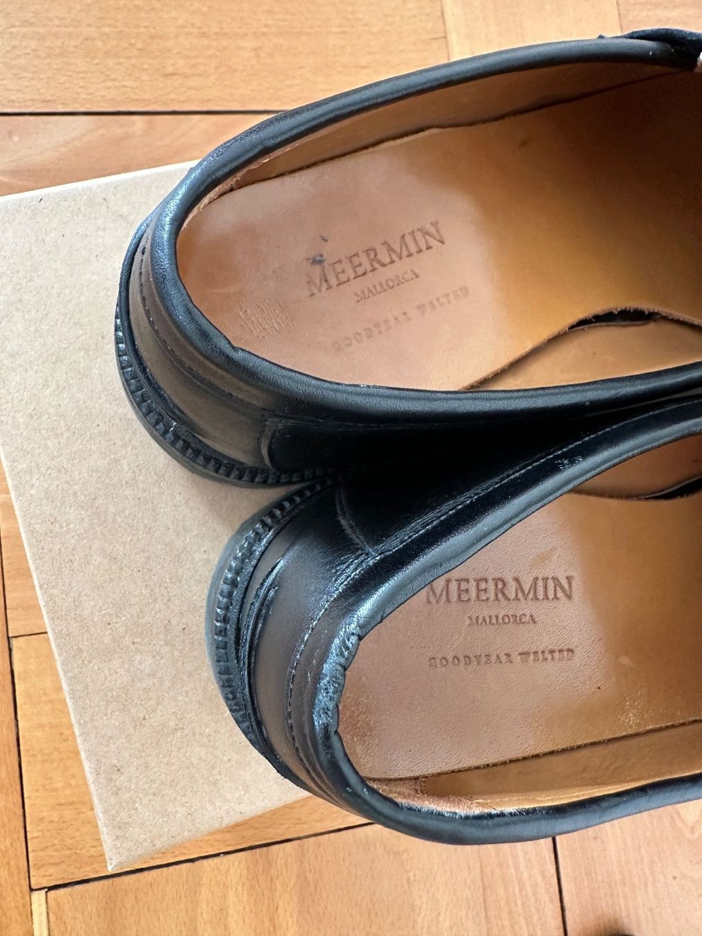 Scarpe da uomo: Meermin Horsebit Loafer Sz 8 – Usato da Zürich venduto da Michael_CK 3