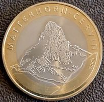 10 Fr. Gedenkmünze 2004 stgl. Matterhorn aus Münzsatz