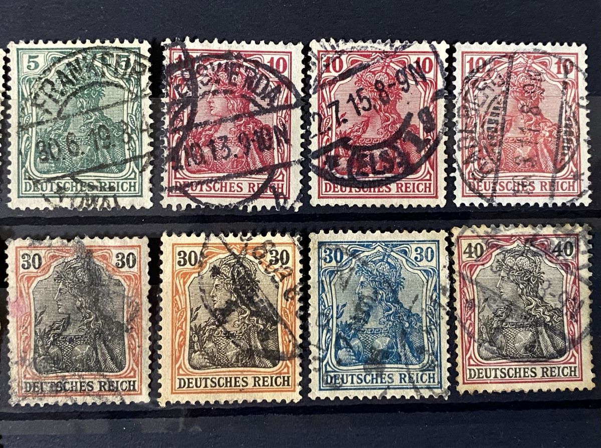 Tutti i francobolli: Timbres - Allemagne – Usato da Petit-Lancy venduto da Solcarm 2