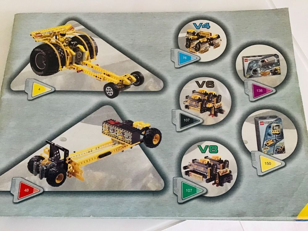 Lego Technik 8457 Power Puller Selten! (Gebraucht) in Rodersdorf