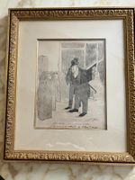 Jean Louis Forain, Original Karikatur