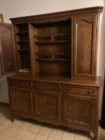 Buffet haut en bois marron