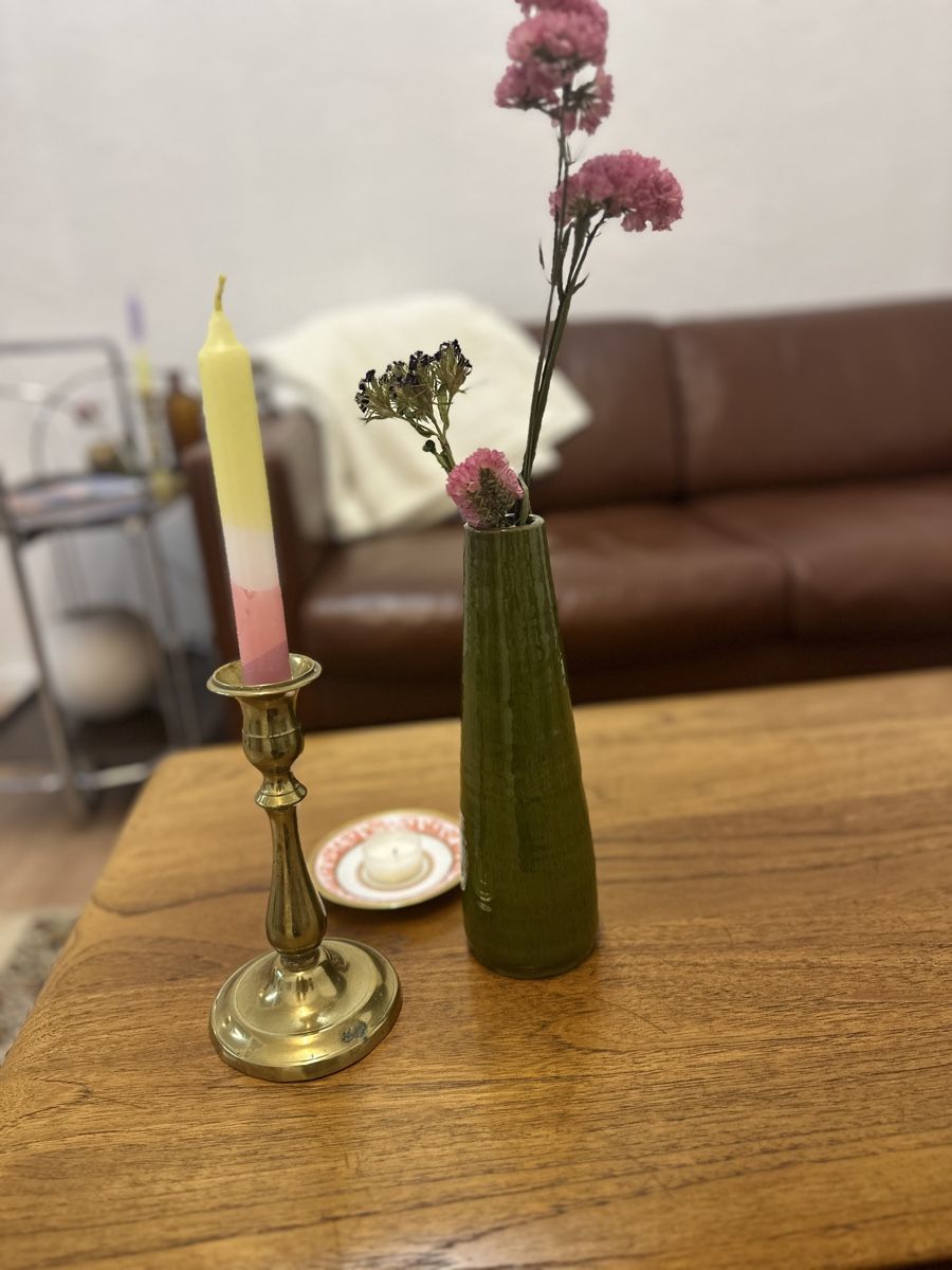 Vasi & Recipienti: Grüne Vase, vintage, 70er – Usato da Zürich venduto da Misus.Flohmi 2