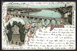 Litho Basel, Strassburger Denkmal, Total