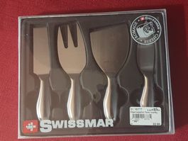 Swissmar Käsemesser-Set, 4-teilig, Edelstahl - Neu