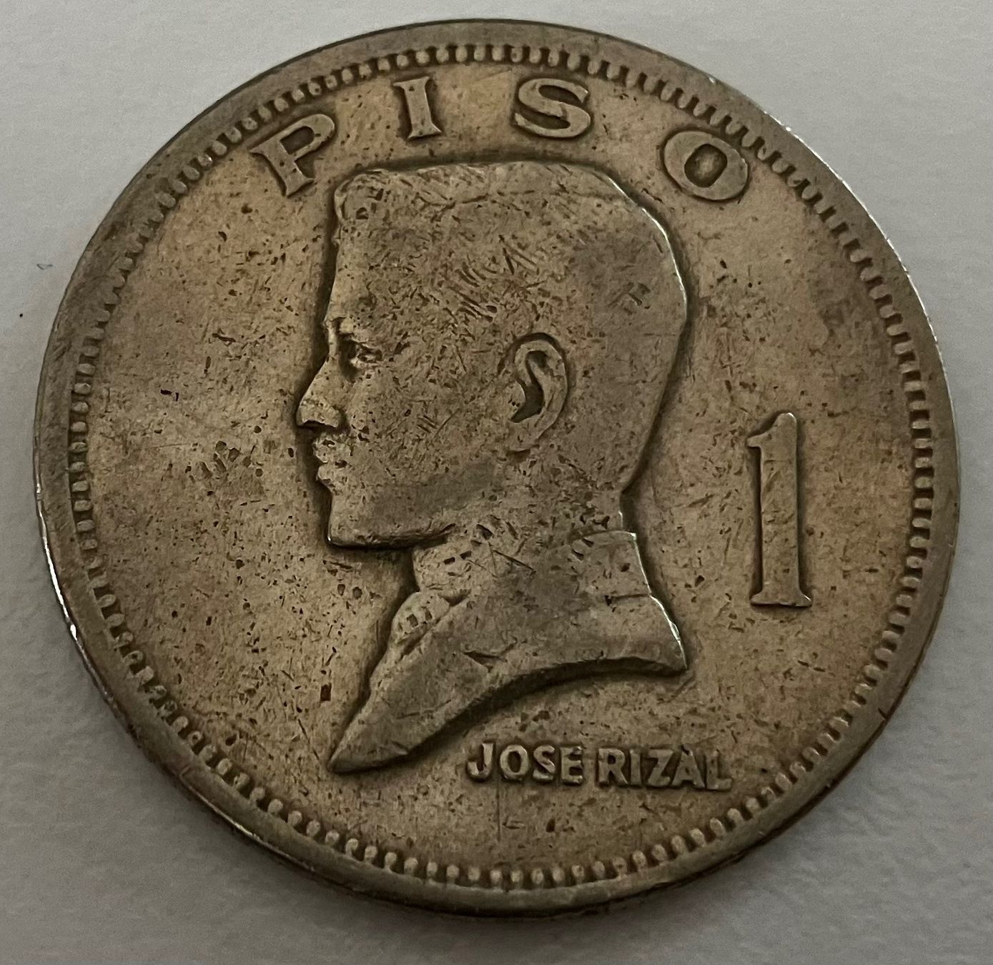 Tutti le monete: Philippinen 1 Piso 1972 – Usato da Algetshausen venduto da Carrhard