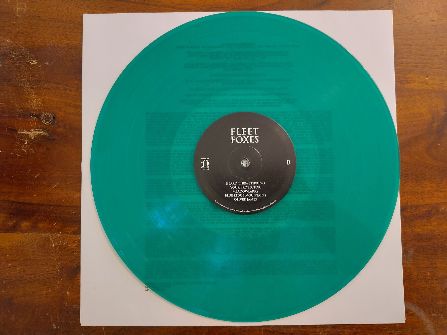 Schallplatten: Fleet Foxes LP Schallplatte – Gebraucht aus Zürich von isthatablatt 3