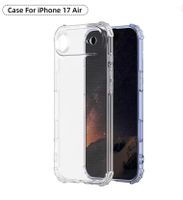 iphone 17 Air Cover Transparent mit Eckenschutz Hülle Case