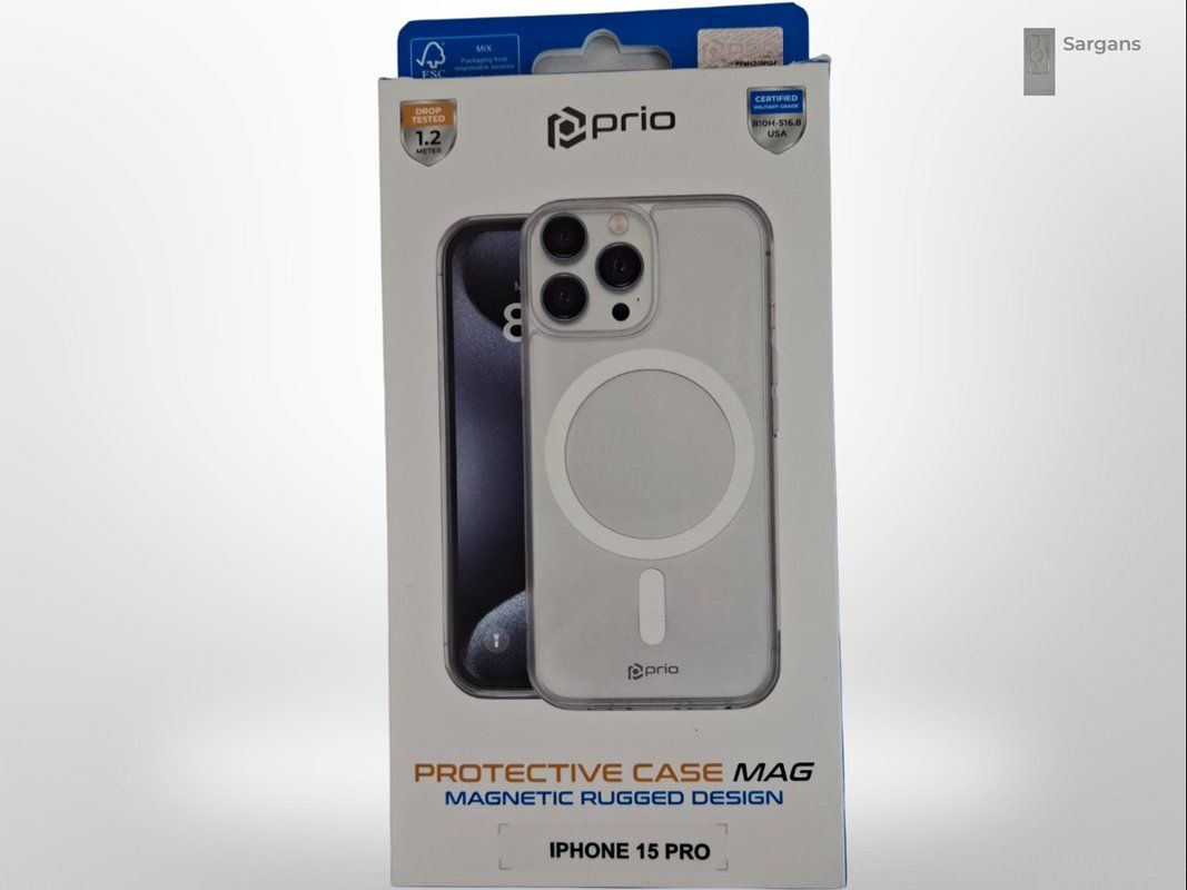 Cover & Protezioni schermo: PRIO Protective Case Mag, Handyhülle Iphone 15 Pro – Nuovo (secondo la descrizione) da Sargans venduto da Restwert_Sargans