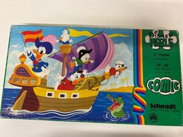 Disney Puzzle Donald Duck Comic 36+48 Teile, Vintage!