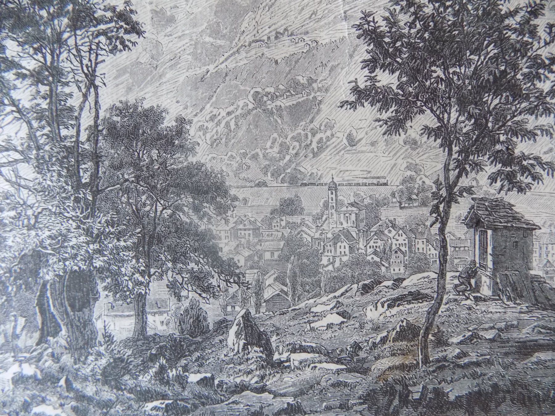 Gravures: Faido Kanton Tessin – D'occasion à Risch par Antikfee 2