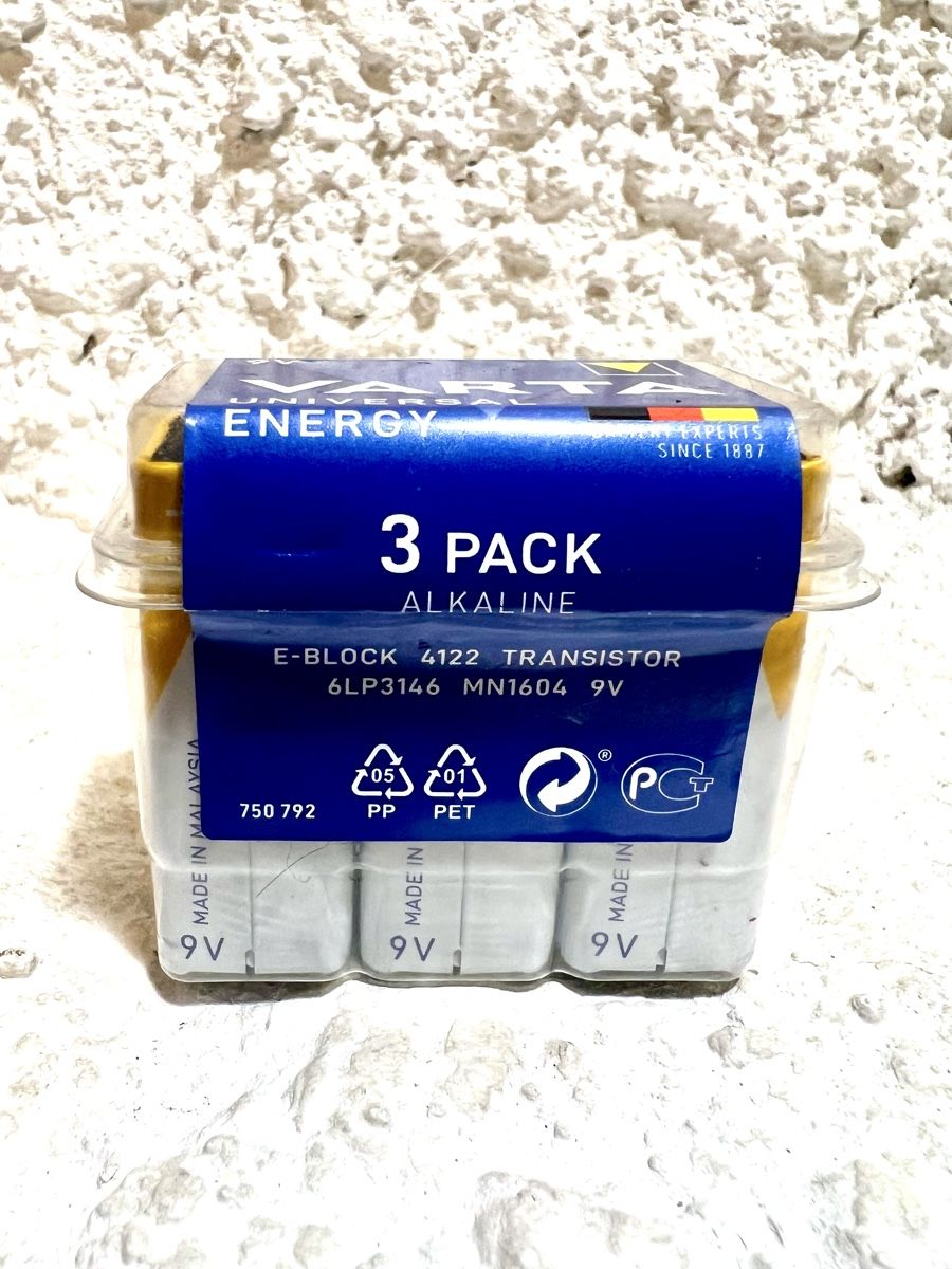 Varta Caricatori & Batterie: 9 pcs - VARTA Energy 9V E-Block – Nuovo e nell'imballaggio originale da Chevenez venduto da ric_v6s7 5
