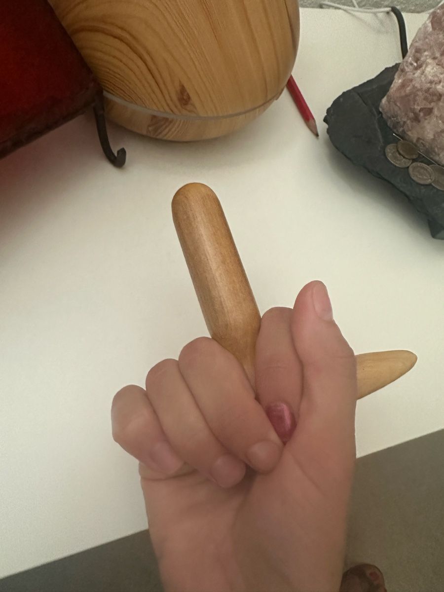 Dispositivi per massaggi: Holz Massagegerät Akupressur Triggerpunkt – Nuovo (secondo la descrizione) da Pratteln venduto da milisandra 1