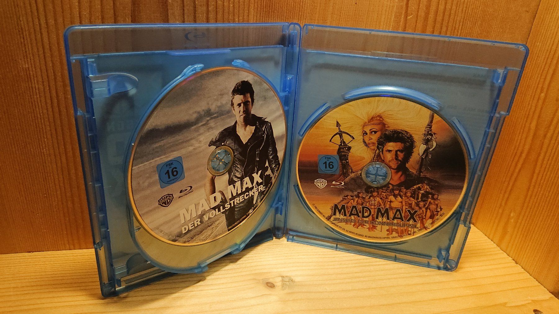 Tutti i DVDs: MAD MAX Trilogie auf Blu-Ray mit Mel Gibson – Usato da Wilderswil venduto da Exebub 8