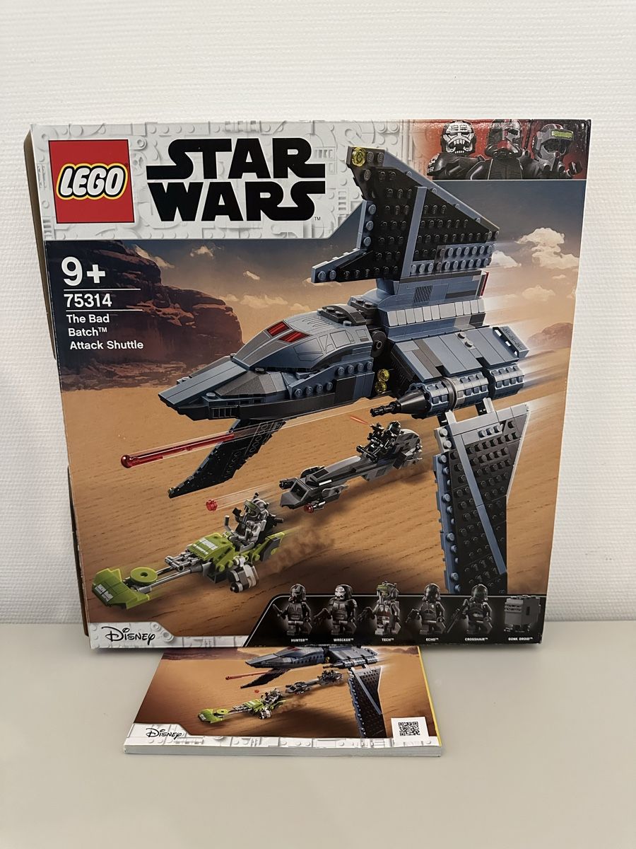 Lego Kit di costruzioni: Lego Star Wars 75314 The Bad Batch Attack Shuttle – Usato da Zürich venduto da luh_nyr7