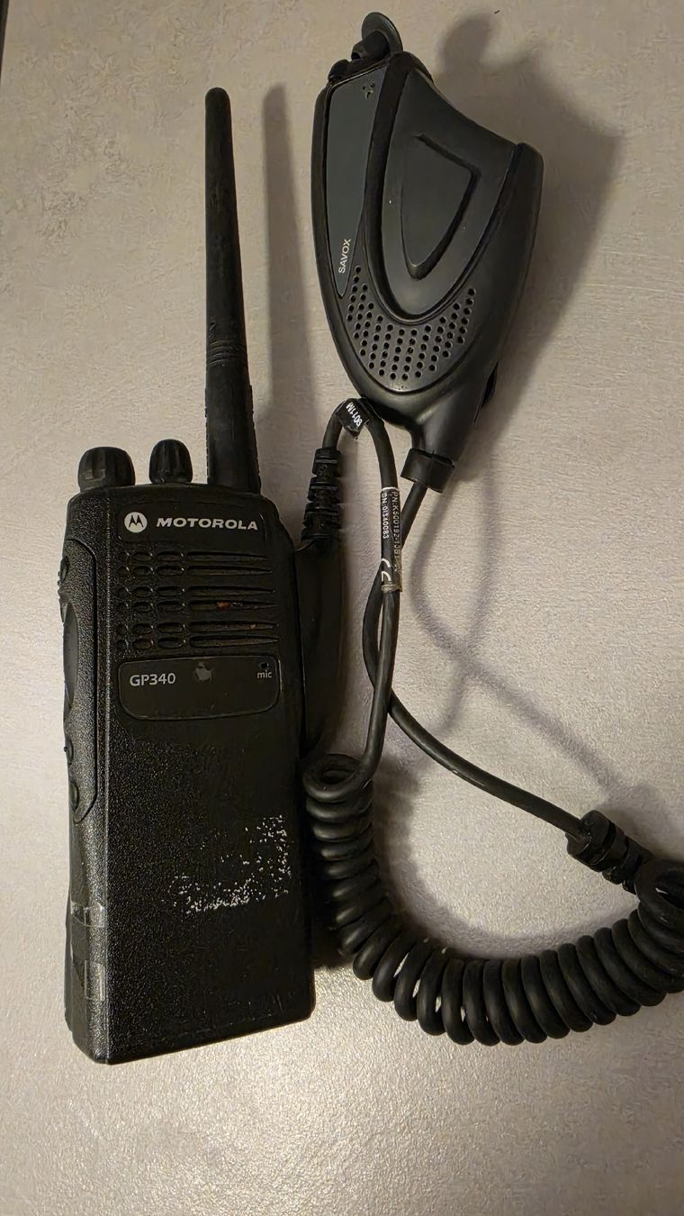 Motorola Radiocomunicazione: Feuerwehrfunk Motorola GP 340 – Usato da Unterlunkhofen venduto da MODORT