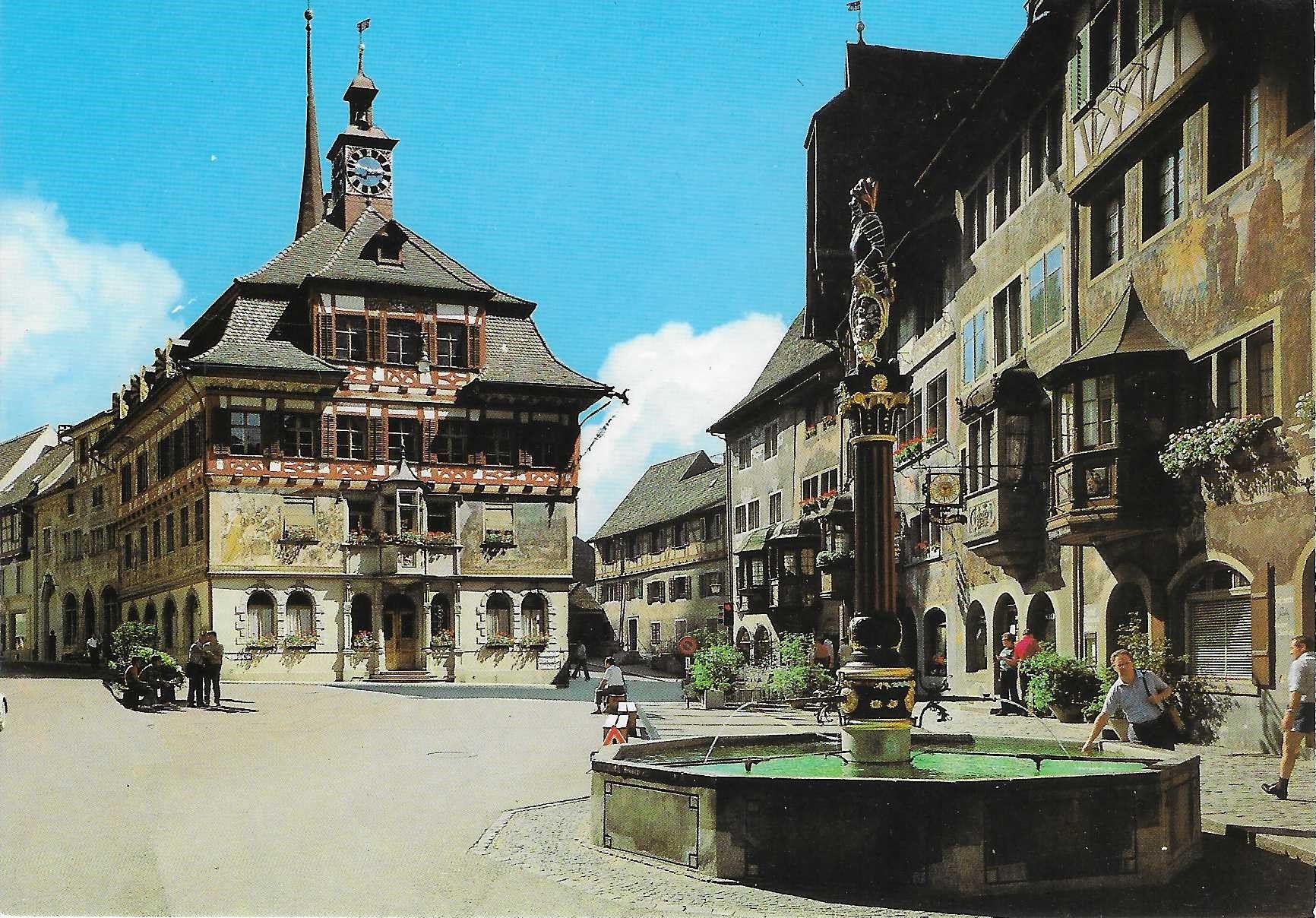 Ansichtskarten: Stein am Rhein Rathausplatz SH – Neu (gemäss Beschreibung) aus Rothrist von Stranglehold