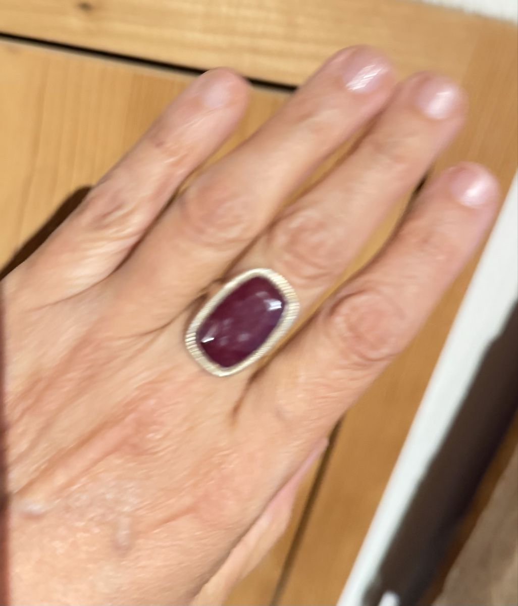 Bagues: Schöner Ring mit Rubin – D'occasion à Donat par troja007 2