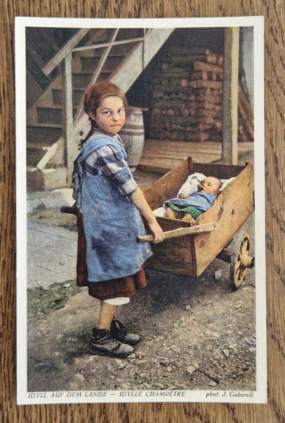 Cartoline postali: Idyll auf dem Lande, J  Gaberell – Usato da Ebikon venduto da Donar50