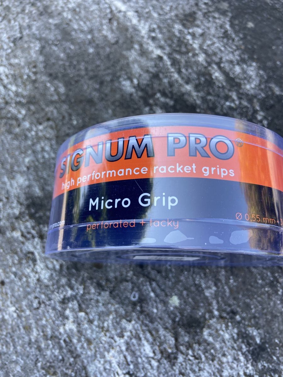 Schläger: 4Stk. Tennis Racket Griffbänder Signum Pro Micro Grip – Neu (gemäss Beschreibung) aus Schötz von Willibandi 1