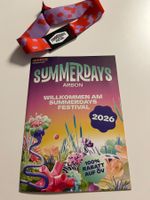 ✨ Summerdays Freitag Ticket 28.8.26 ✨