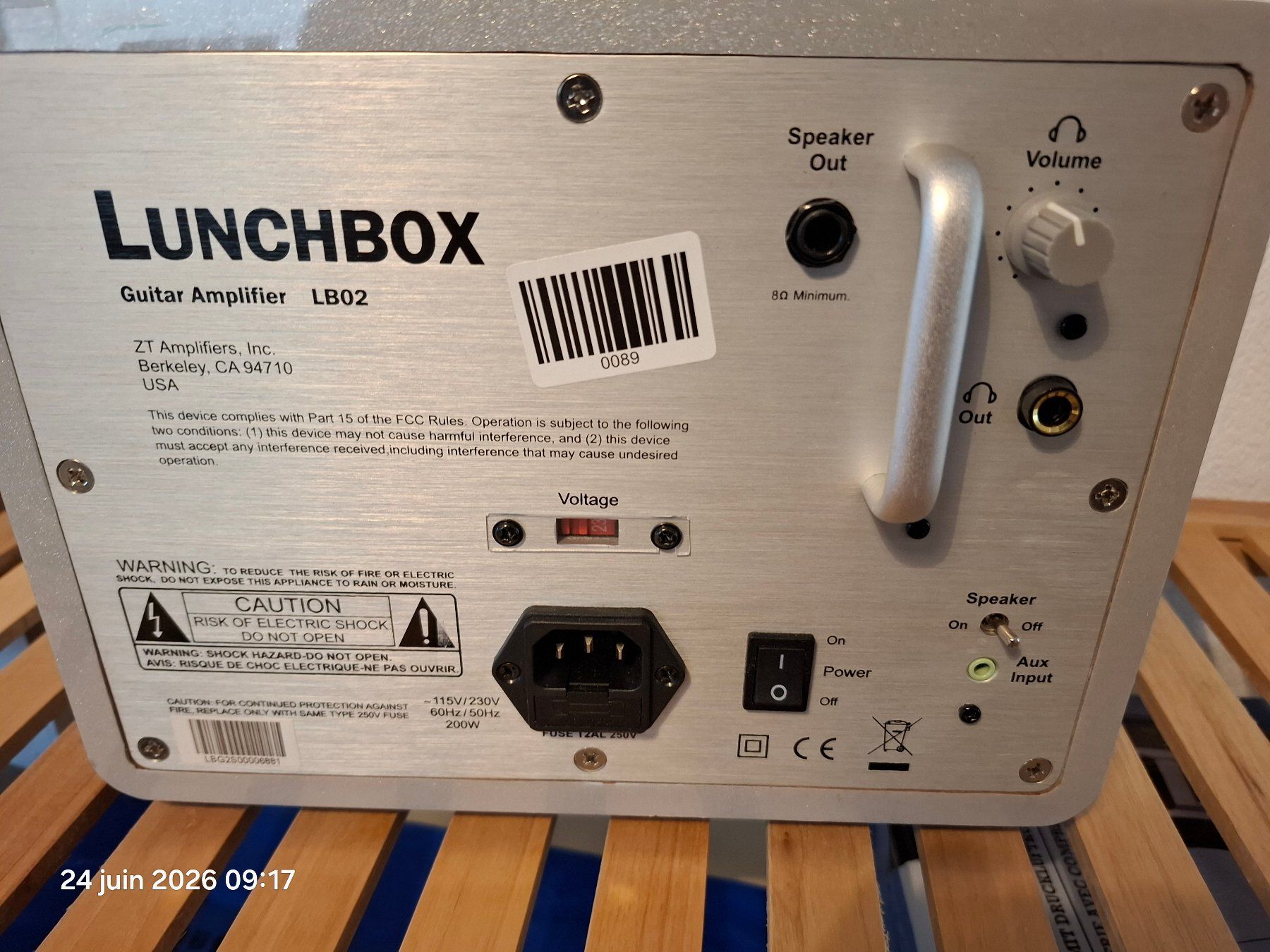 Amplificateurs: Zt Amplifier The Lunchbox – Défectueux à Yverdon-les-Bains par Dan00 2