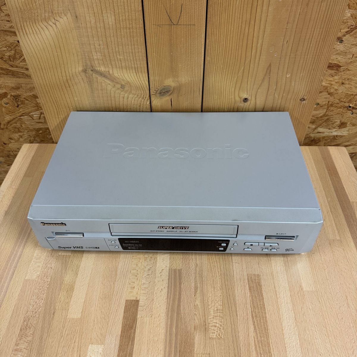 Panasonic Sistemi audio & multimediali: Panasonic NV-HS820 S-VHS Videorekorder OVP – Usato da Goldau venduto da flo_kv8r 2