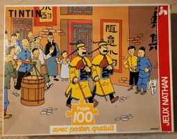 Puzzle Tintin - Le Lotus Bleu - 100 pièces - Nathan