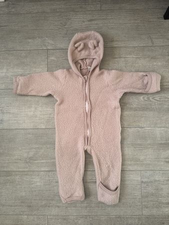 HUTTEliHUT Wollfleece Overall Gr. 68 / 6M – 100% Wolle