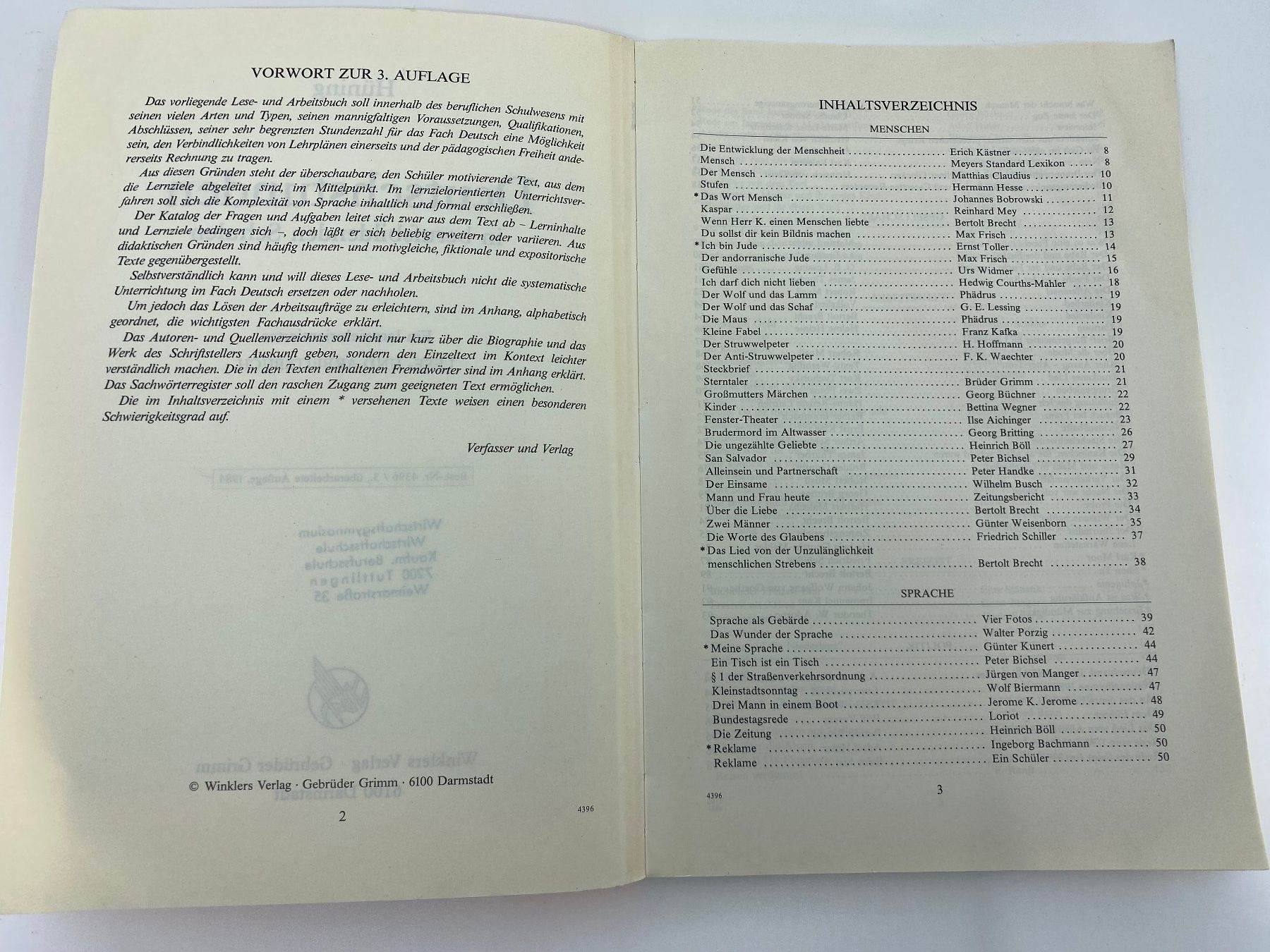 Libri: Deutschstunden in Berufsbildenden Schulen – Usato da Langwiesen venduto da Restposten-24 1