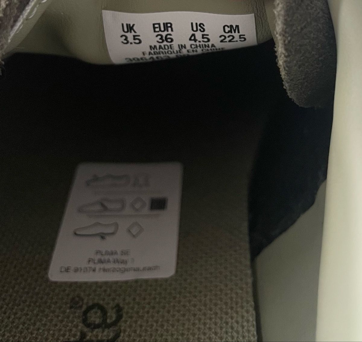 Puma Scarpe da donna: Puma Palermo Sneaker, Khaki, Grösse 36 – Nuovo (secondo la descrizione) da Interlaken venduto da sa.manta 4