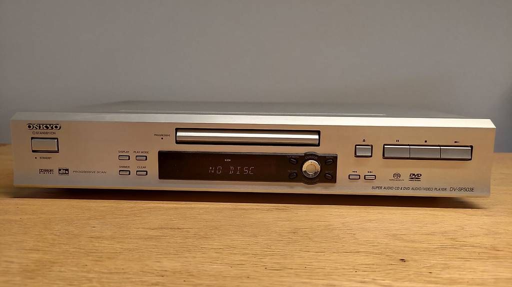 Onkyo Multimediaplayer & Streamer: CD/DVD-Player ONKYO DV-SP503E – Gebraucht aus Basel von langga9