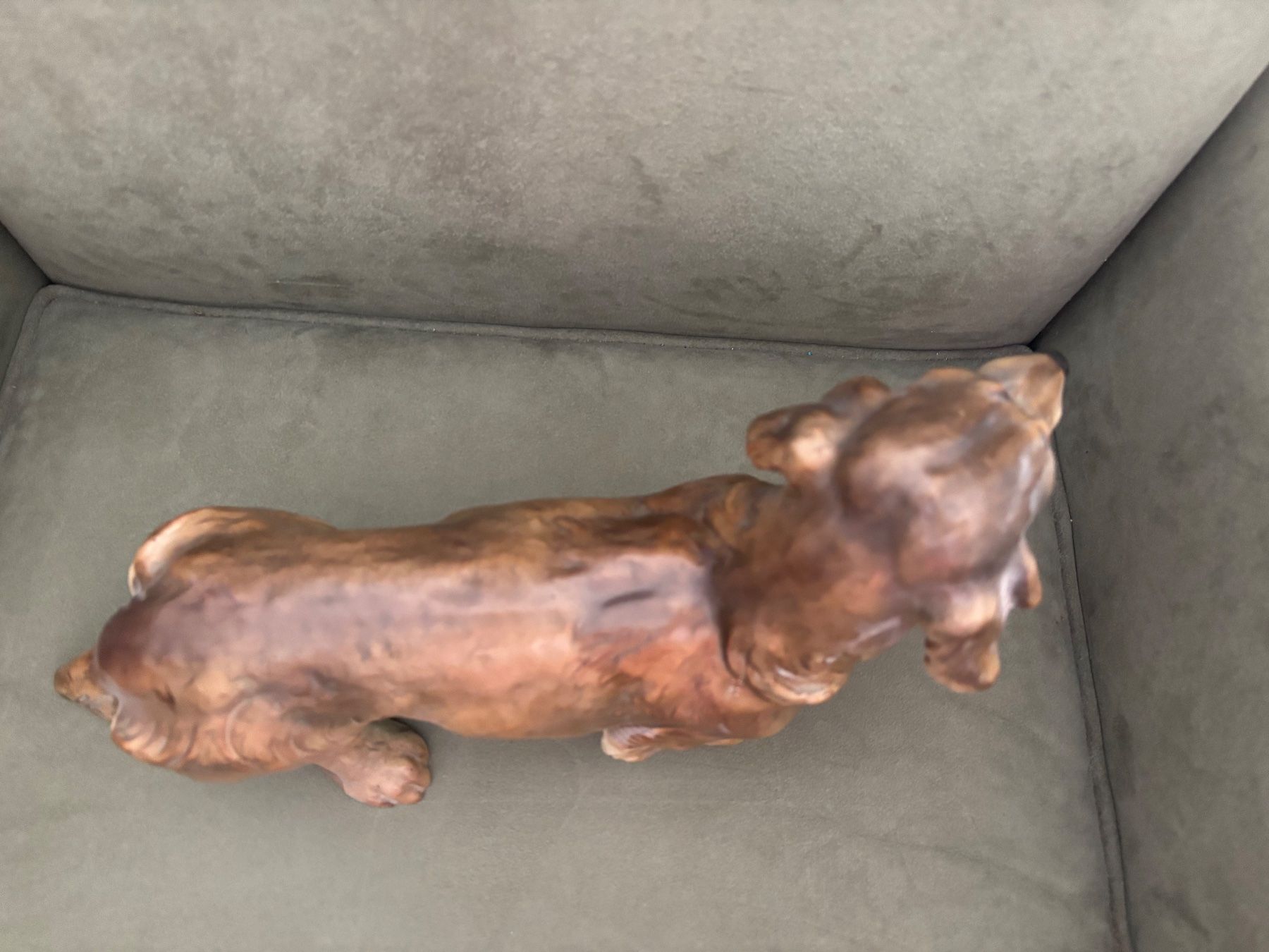 Statuette: Dackel aus Porzellan – Usato da Bubikon venduto da lontalk 3