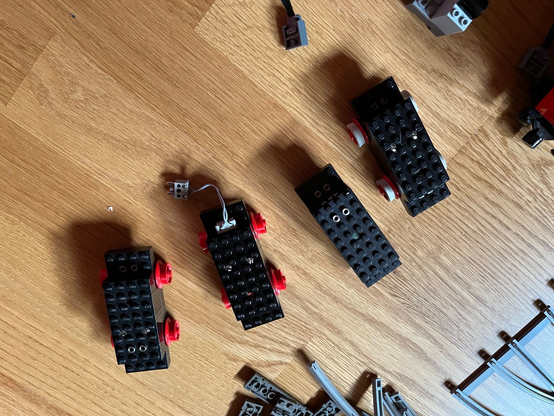 Lego Baukästen: Lot rail de train Lego, voies, télécommande, wagons – Gebraucht aus ARCONCIEL von Ndoudou 2