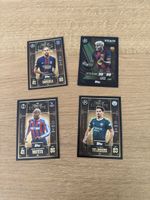 Topps Kings of Europe Sammelkarten 4 Stk. guter Zustand