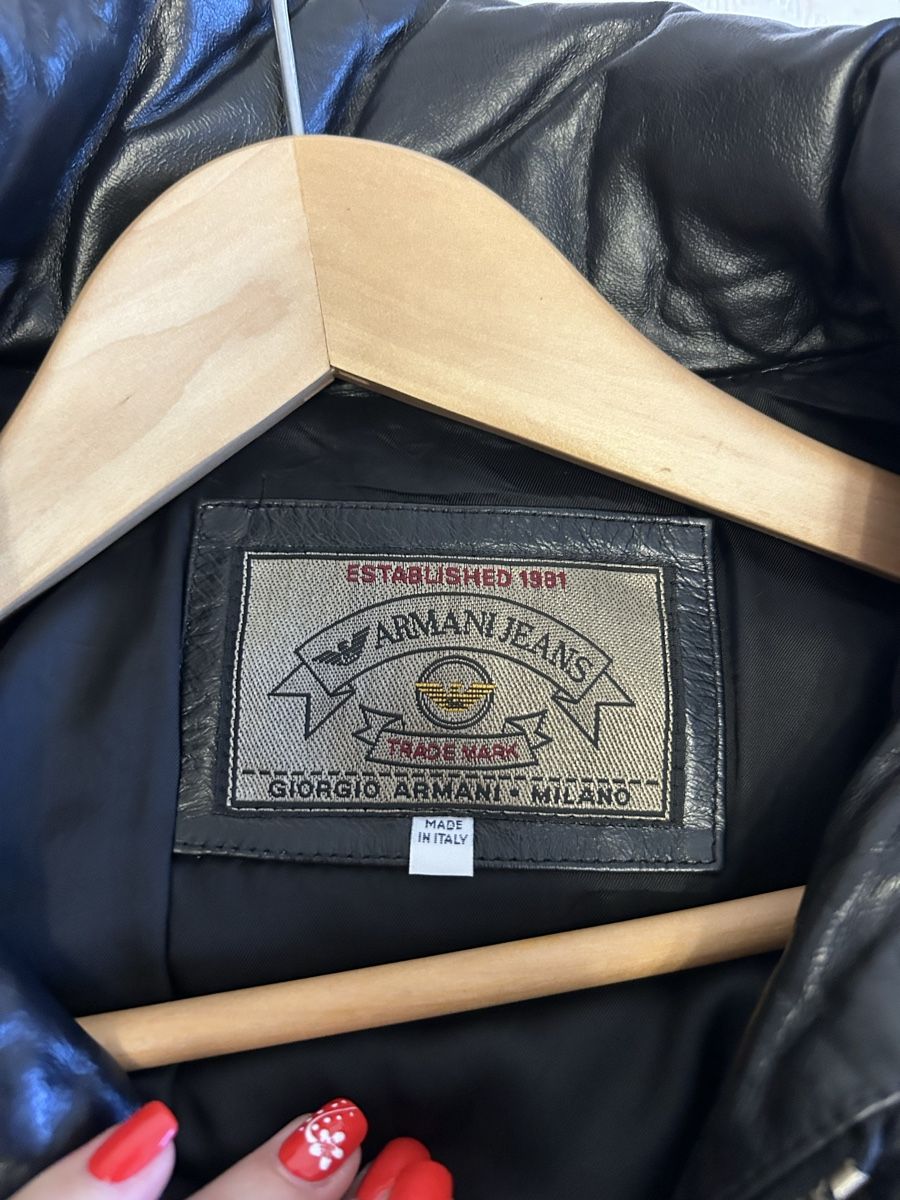 Armani Jacken: Armani Napa Leder Jacke – Gebraucht aus Pratteln von emoci 8
