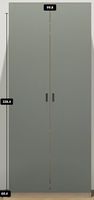 PAX Kleiderschrank 100x60x236 cm (neuwertig)