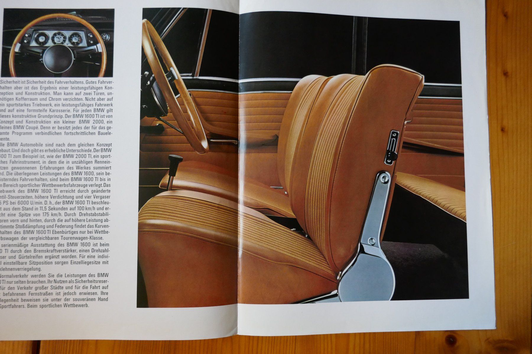 BMW Documenti: BMW 1600 TI  Originalprospekt – Usato da Madiswil venduto da ML911 1