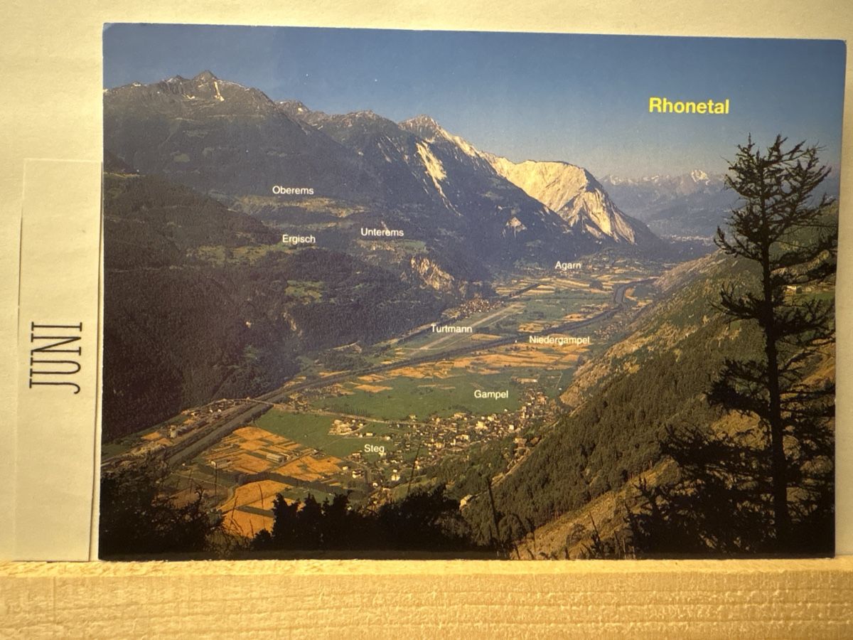 Cartoline postali: AK von Rhonetal – Usato da Rümlang venduto da Kartenpost1