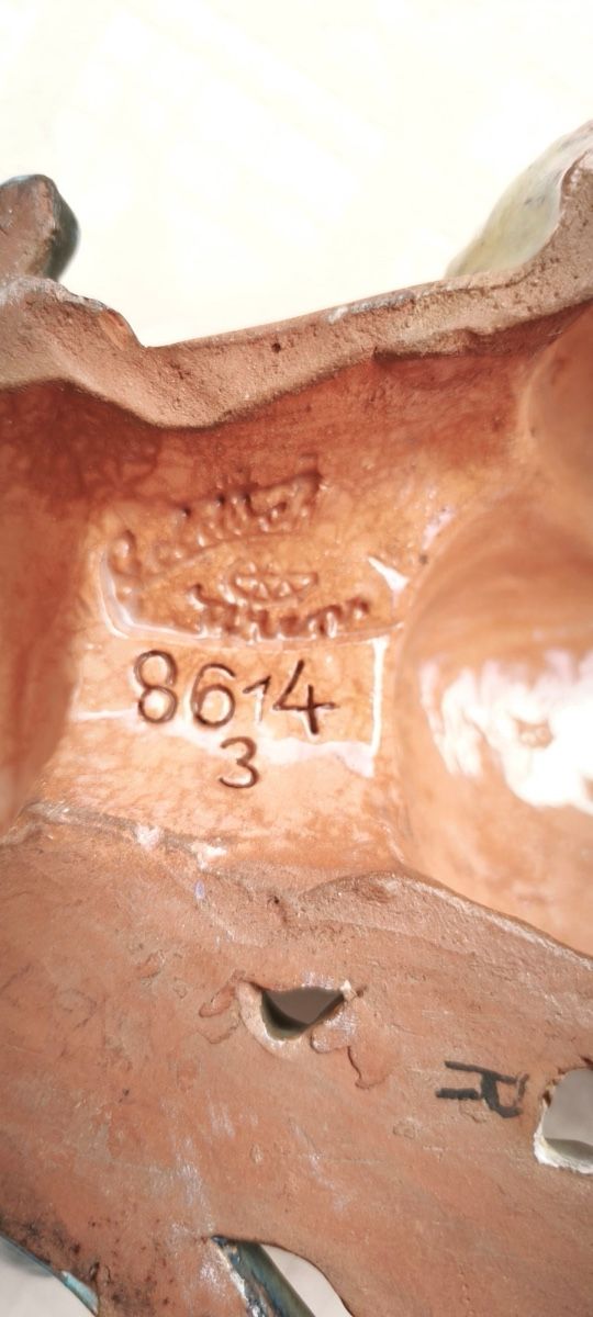 Sonstige Antiquitäten & Kunst: Art Déco Wandkopf Keramik 8614 3 Goldscheider – Gebraucht aus Kleindöttingen von lau_k778 2