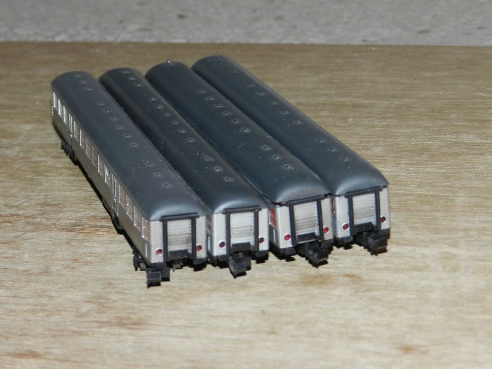 Röwa Spur N 4 Personenwagen Silberlinge der DB (Gebraucht) in Jona für ...