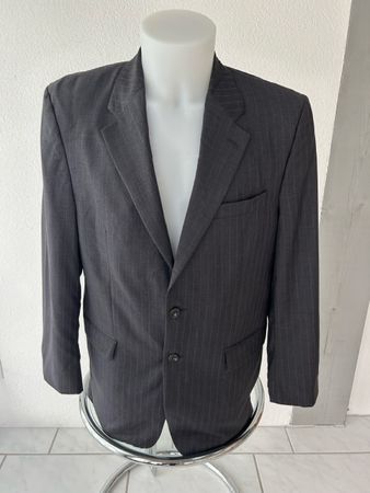 Men's Pinstripe Wool Suit Jacket by Lauren Ralph Lauren, 40L