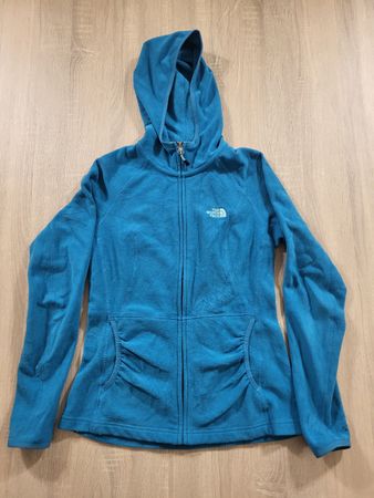 The North Face polaire avec capuche femme S bleu