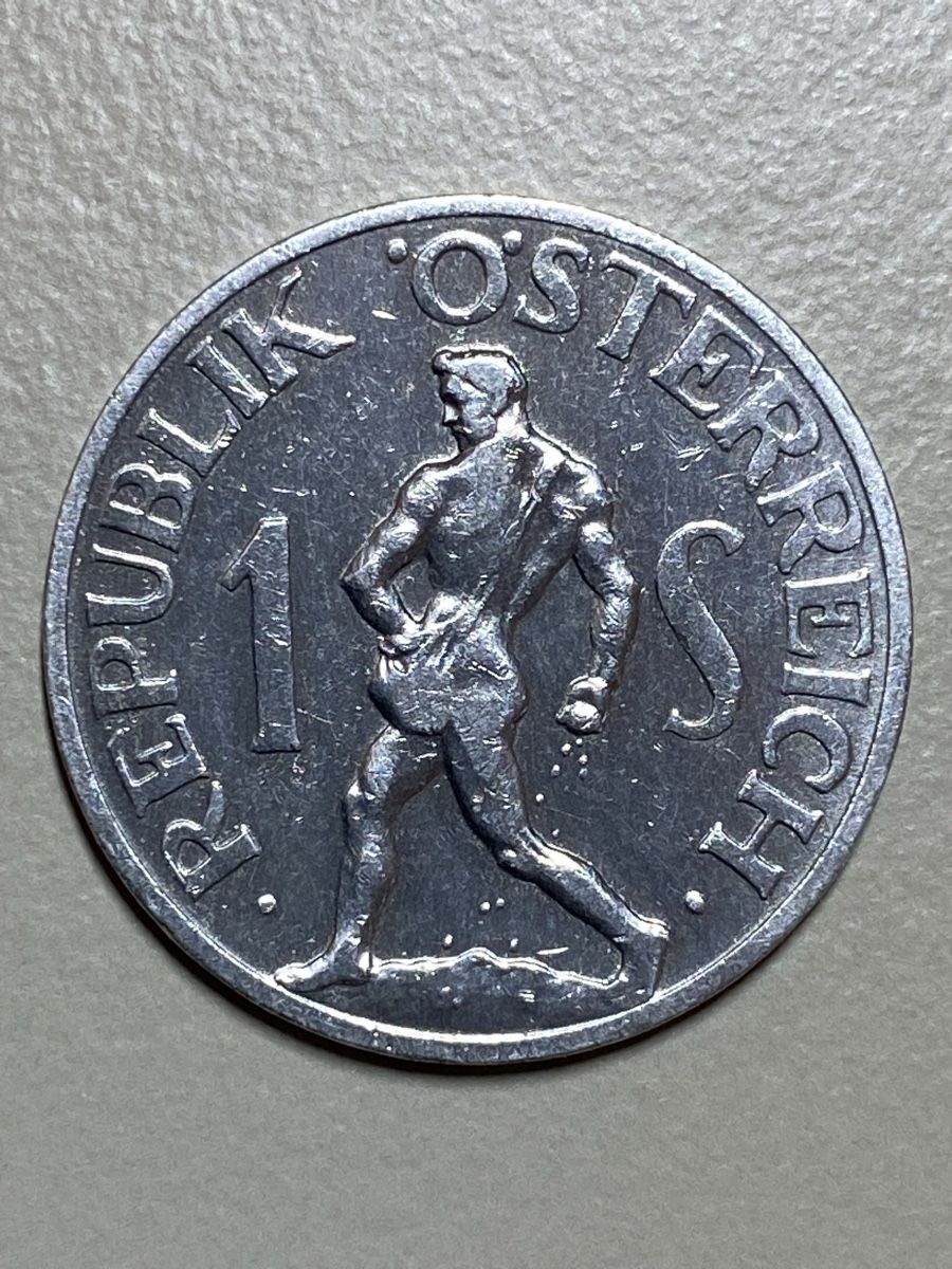 Tutti le monete: Autriche - 1 Schilling - 1957 – Usato da Payerne venduto da Mike1682