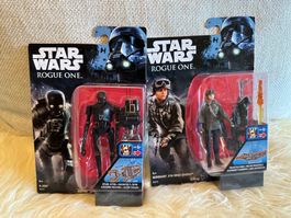 Star Wars Rogue One Figuren, K-2SO & Jyn Erso, Neu, OVP!