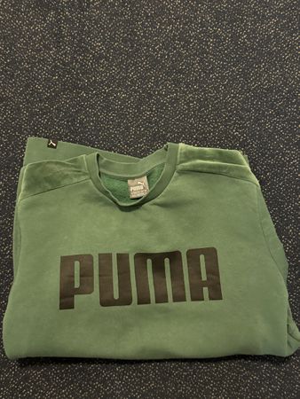 Puma Original Sweatshirt Olive color