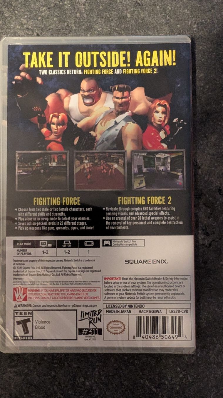 Giochi: Fighting Force Collection – Nuovo e nell'imballaggio originale da St-Cergue venduto da Stekuff 2