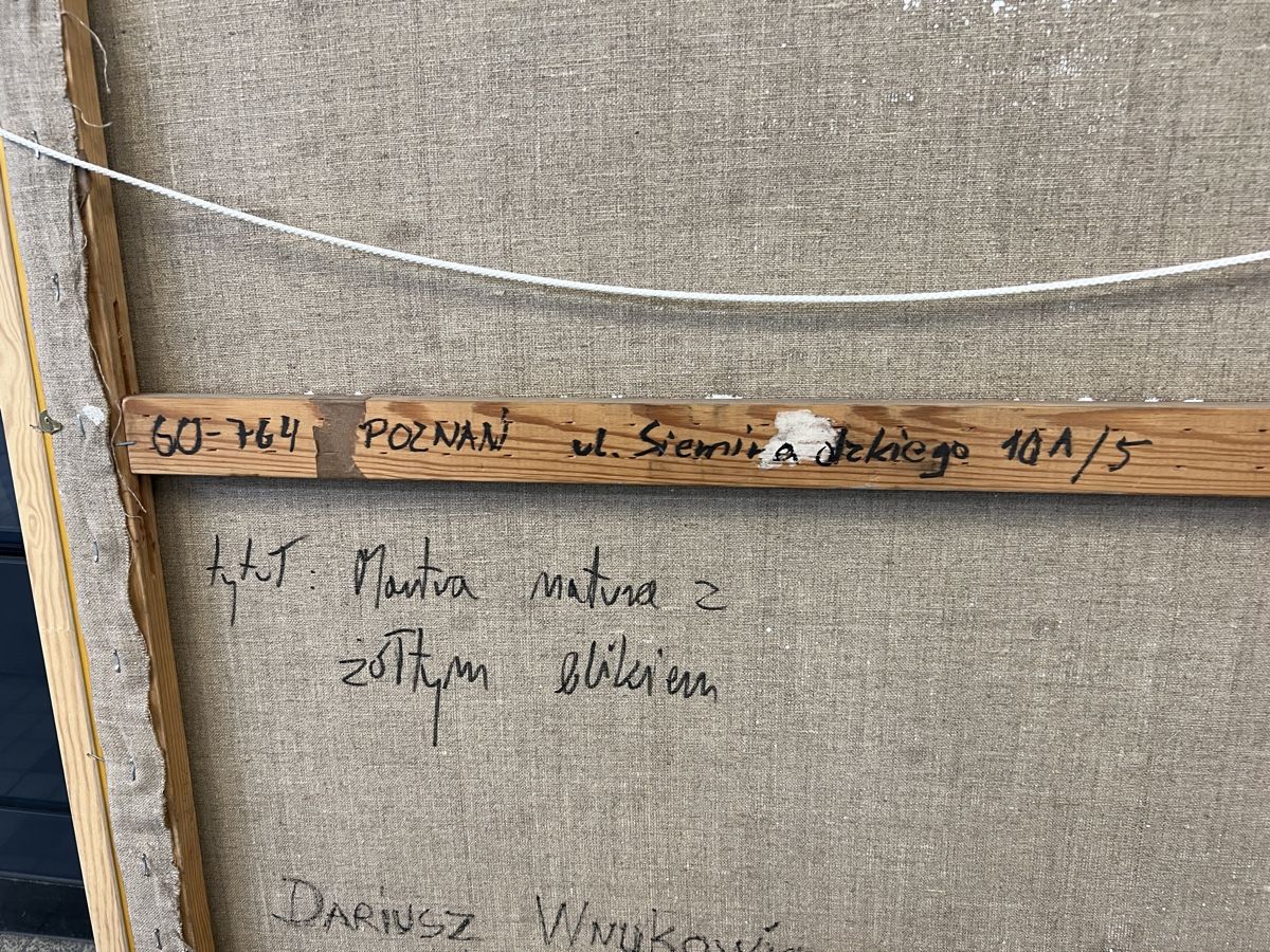 Dipinti: Dariusz Wnykowicz(1964)signée au dos – Usato da Genève venduto da Leboucheoreilles 4