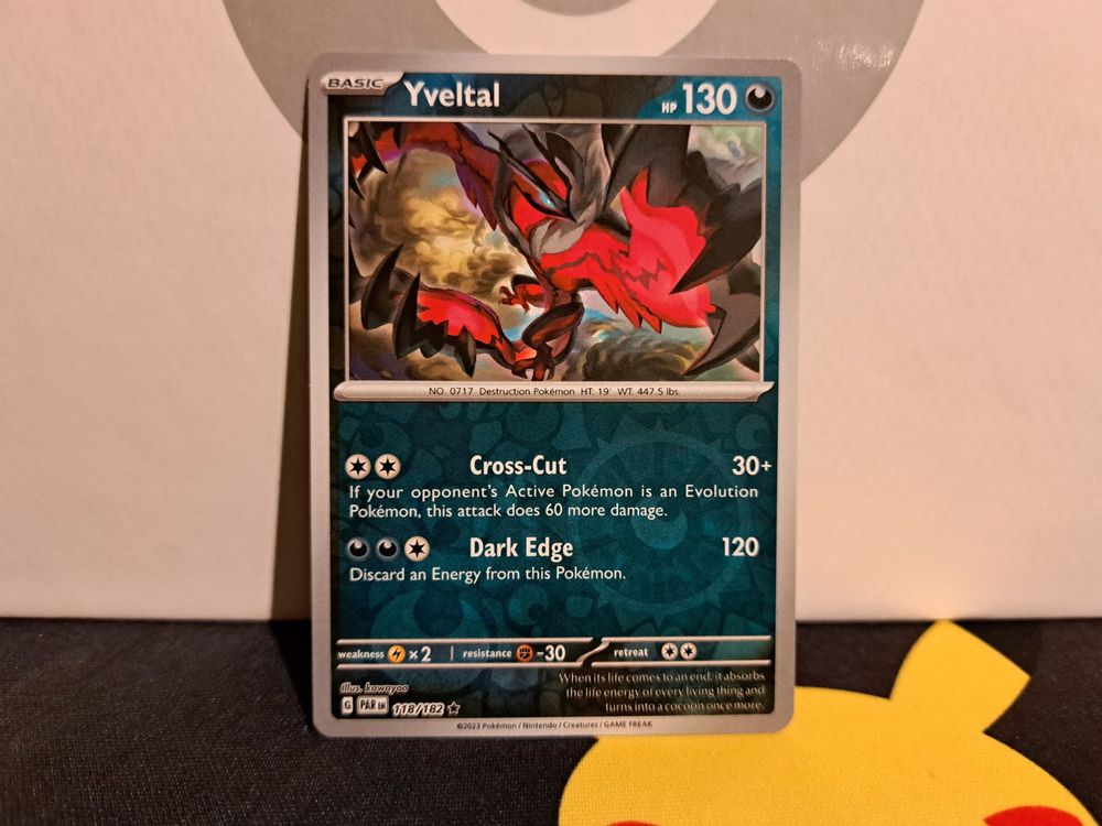 YVELTAL REVERSE HOLO RARE PARADOX RIFT POKEMON KARTE Kaufen auf Ricardo